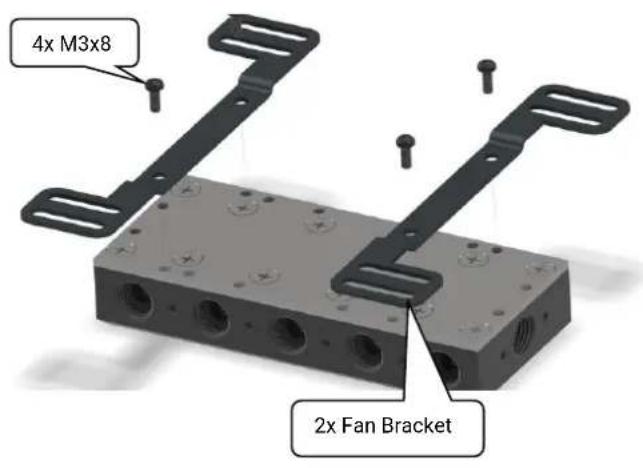 Alphacool ES Distro Plate C2 - Assembly - 5