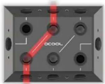 Alphacool ES Distro Plate C2 - Funktion - 1