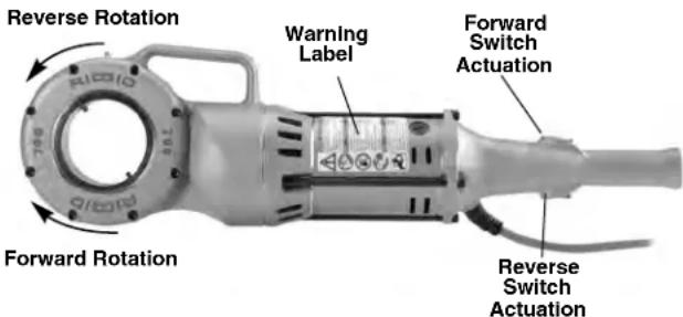 RIDGID 700 - WARNING - 3