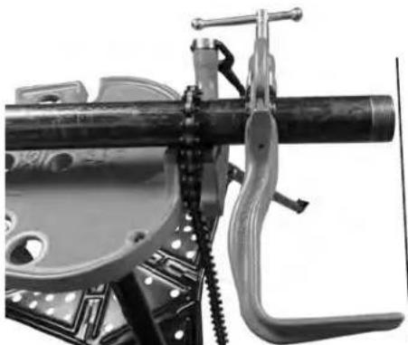 RIDGID 700 - Uso del brazo de soporte No. 775: - 1