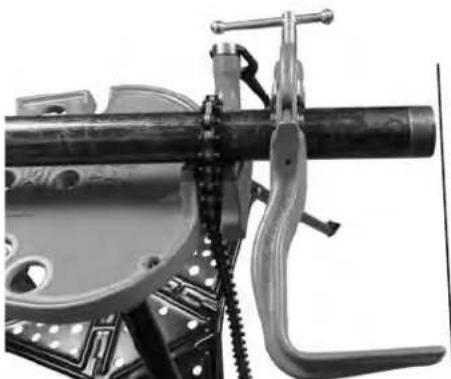 RIDGID 700 - Utilisation du bras de support N° 775 - 1