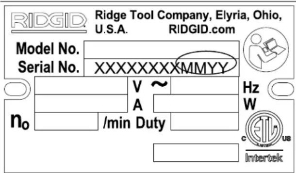RIDGID 700 - Equipo estándar - 1