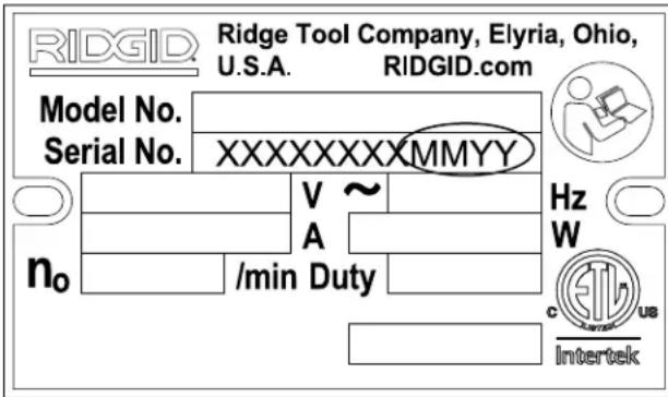 RIDGID 700 - Equipements de base - 1