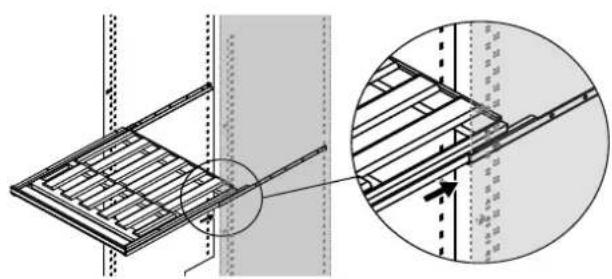 ARTEVINO OXG1T230NVND - Installing a shelf in storage version: - 1