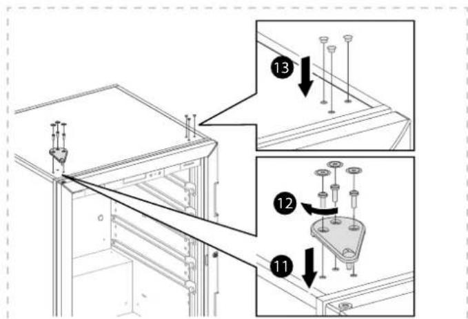 ARTEVINO OXG1T230NVND - Réversibilité de la porte (uniquement sur porte vitrée) - 6