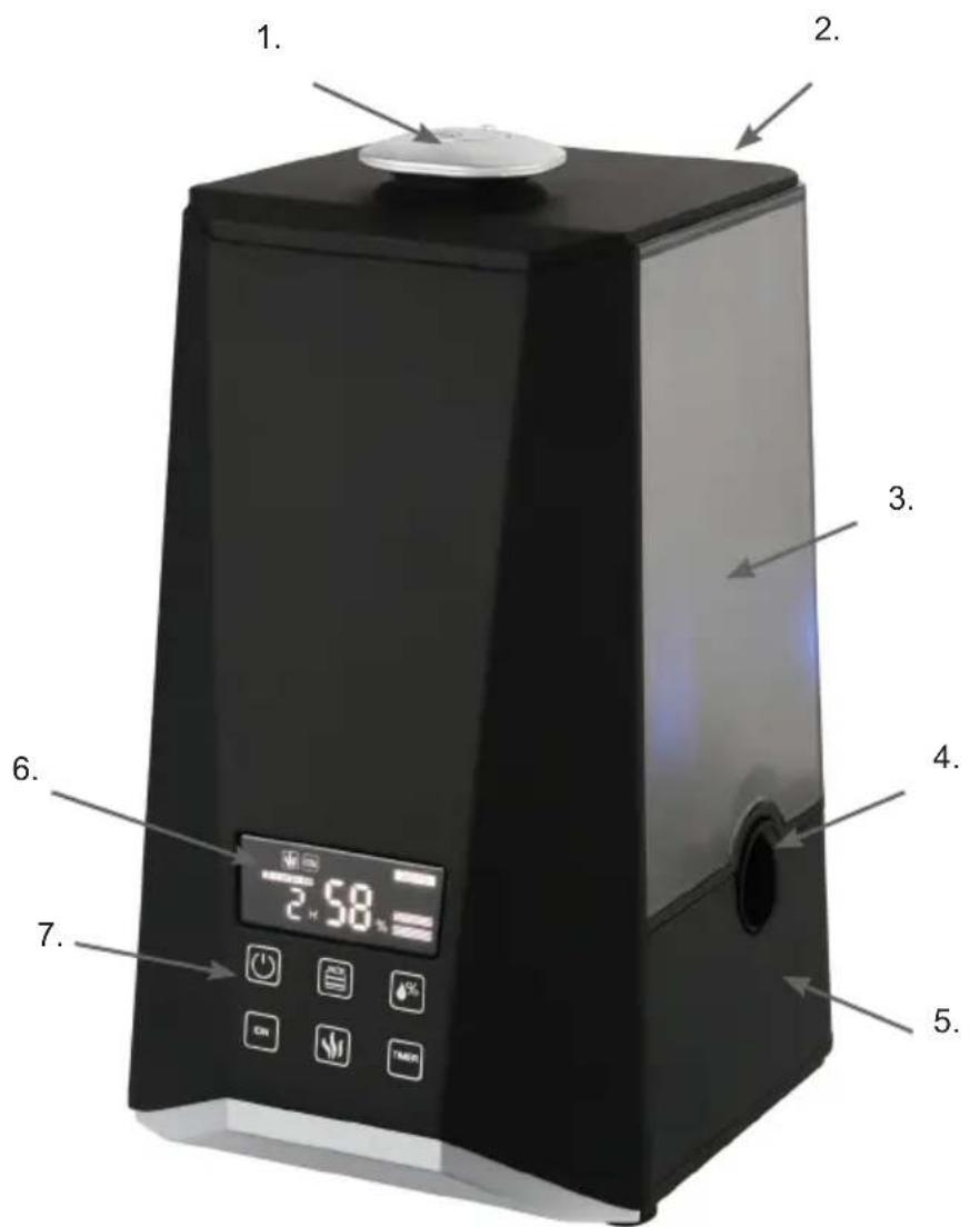 WOODS WHU600 - PRODUCT DESCRIPTION - 1