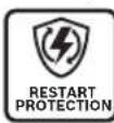 BOSCH GWS 27230 JR Professional - Protectie la repornire - 1