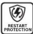 BOSCH GWS 27230 JR Professional - Restart protection - 1