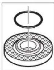 BOSCH GWS 27230 JR Professional - (Door)slijpschijf - 1