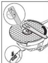 BOSCH GWS 27230 JR Professional - Porca de aperto rápido SDS-clip - 2