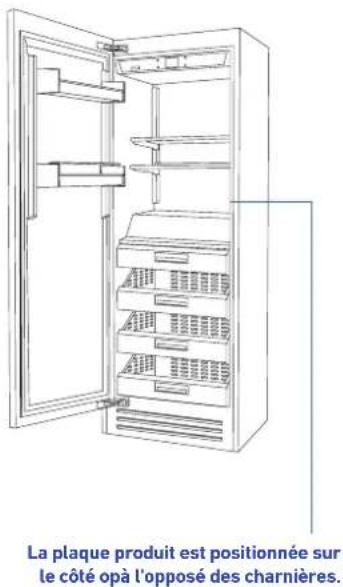 Fulgor Milano F7SFC18S1R - Identification du modele/serie - 2