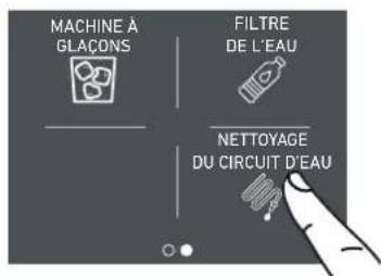 Fulgor Milano F7SFC18S1R - 6) Nettoyage manuel, Filtre de l'eau - 2