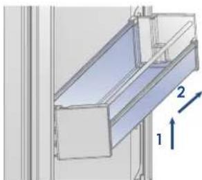 Fulgor Milano F7SFC18S1R - Contenedores en puerta - 1
