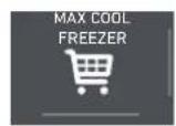 Fulgor Milano F7SFC18S1R - 1) Max Cool Freezer Mode - 1