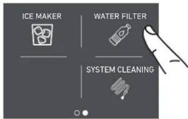 Fulgor Milano F7SFC18S1R - 5a) Water Filter Deactivation - 4