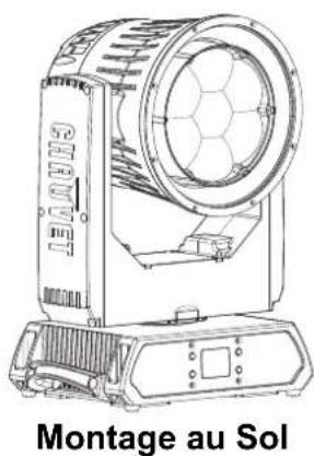 Chauvet Rogue Outcast 1 BeamWash - Scheme de Montage de l'Appareil - 2
