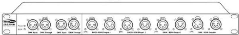 Showtec DB14RDM - Le contenu expédié comprend : - 1