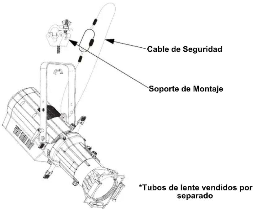 Chauvet Ovation E160WW - Montaje - 1
