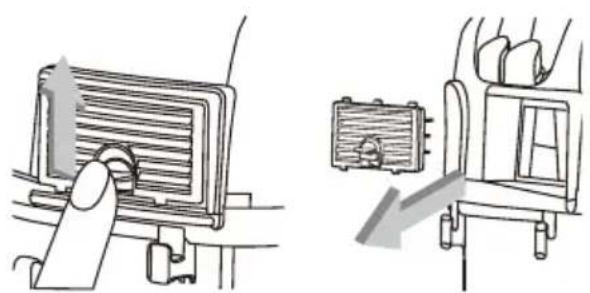 KENMORE KW3050 - INSTALLING &amp; CLEANING EXHAUST FILTER - 2