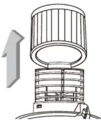 KENMORE KW3050 - RETRAIT ET NETTOYAGE DU FILTRÉ À CARTOUCHE - 1