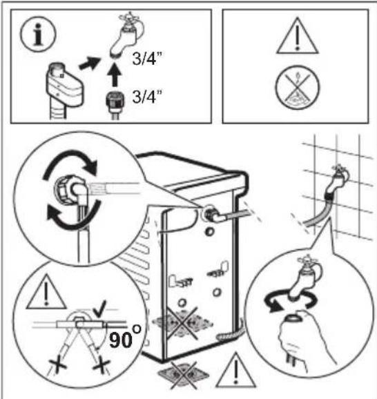 ELECTROLUX WAGL4T500 - Tubo di carico - 1