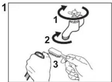 ELECTROLUX WAGL4T500 - Pulizia del tubo di carico e del filtro della valvola - 1