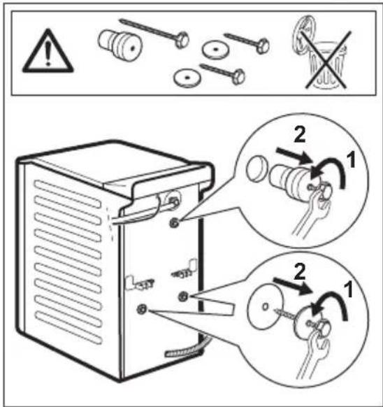 ELECTROLUX WAGL4T500 - Auspacken und Aufstellen - 2