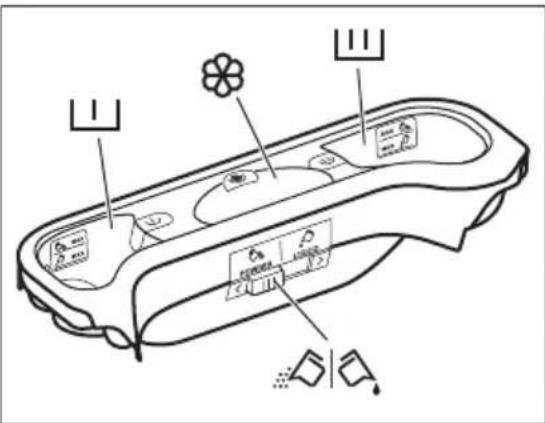 ELECTROLUX WAGL4T500 - Scomparti del detersivo. Uso di detersivi e additivi - 2