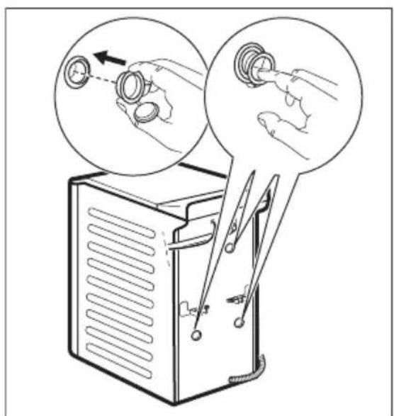 ELECTROLUX WAGL4T500 - Disimballaggio e posizionamento - 3
