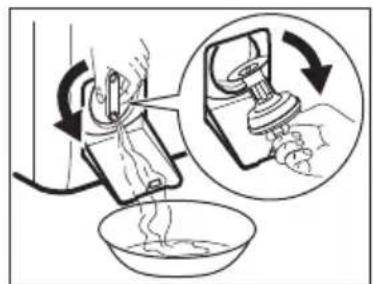 ELECTROLUX WAGL4T500 - Nettoyage du filtre de la pompe de vidange - 2