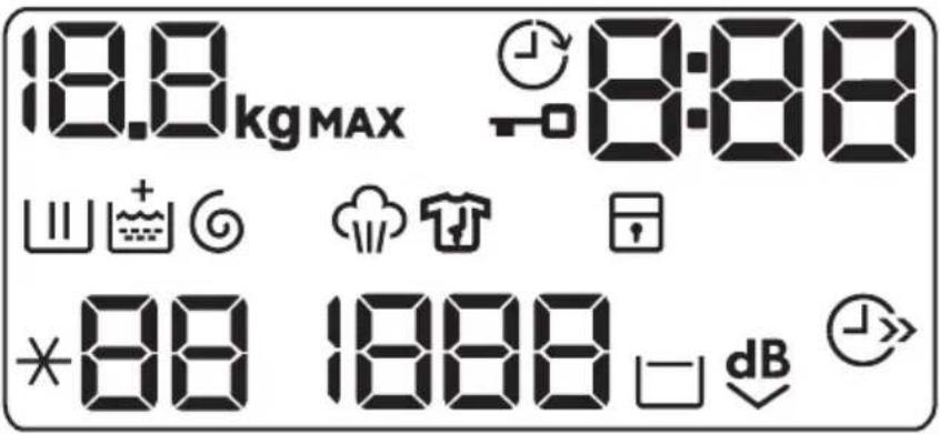 ELECTROLUX WAGL4T500 - Affichage - 1