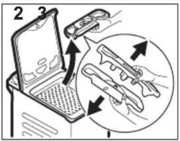 ELECTROLUX WAGL4T500 - Reinigung des Waschmittelbehälters - 1