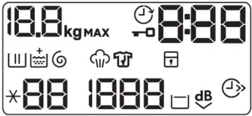 ELECTROLUX WAGL4T500 - Display - 1