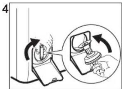 ELECTROLUX WAGL4T500 - Reinigen Sie die Ablaufpumpe in folgenden Fälle: - 4