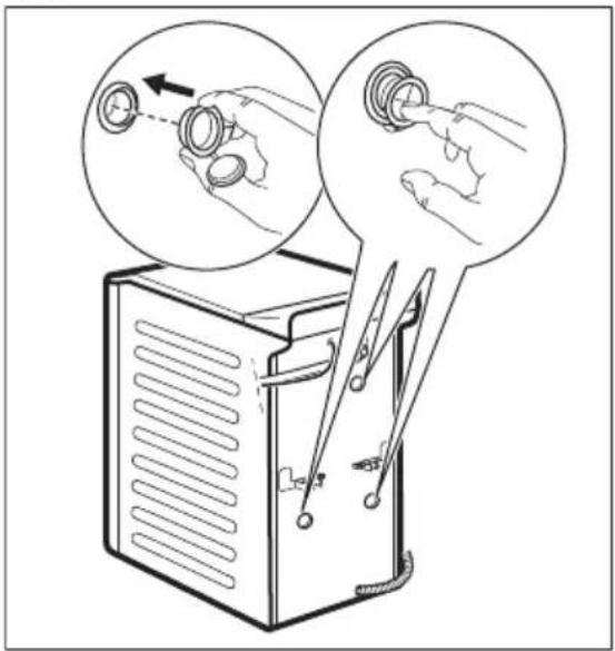 ELECTROLUX WAGL4T500 - Unpacking and positioning - 3