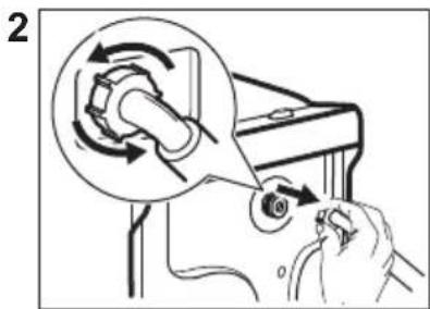 ELECTROLUX WAGL4T500 - Reinigung des Filters im Zulaufschlauch und -ventil - 2