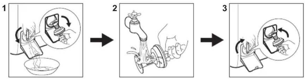 ELECTROLUX WAGL4T500 - Cleaning the drain pump filter - 1