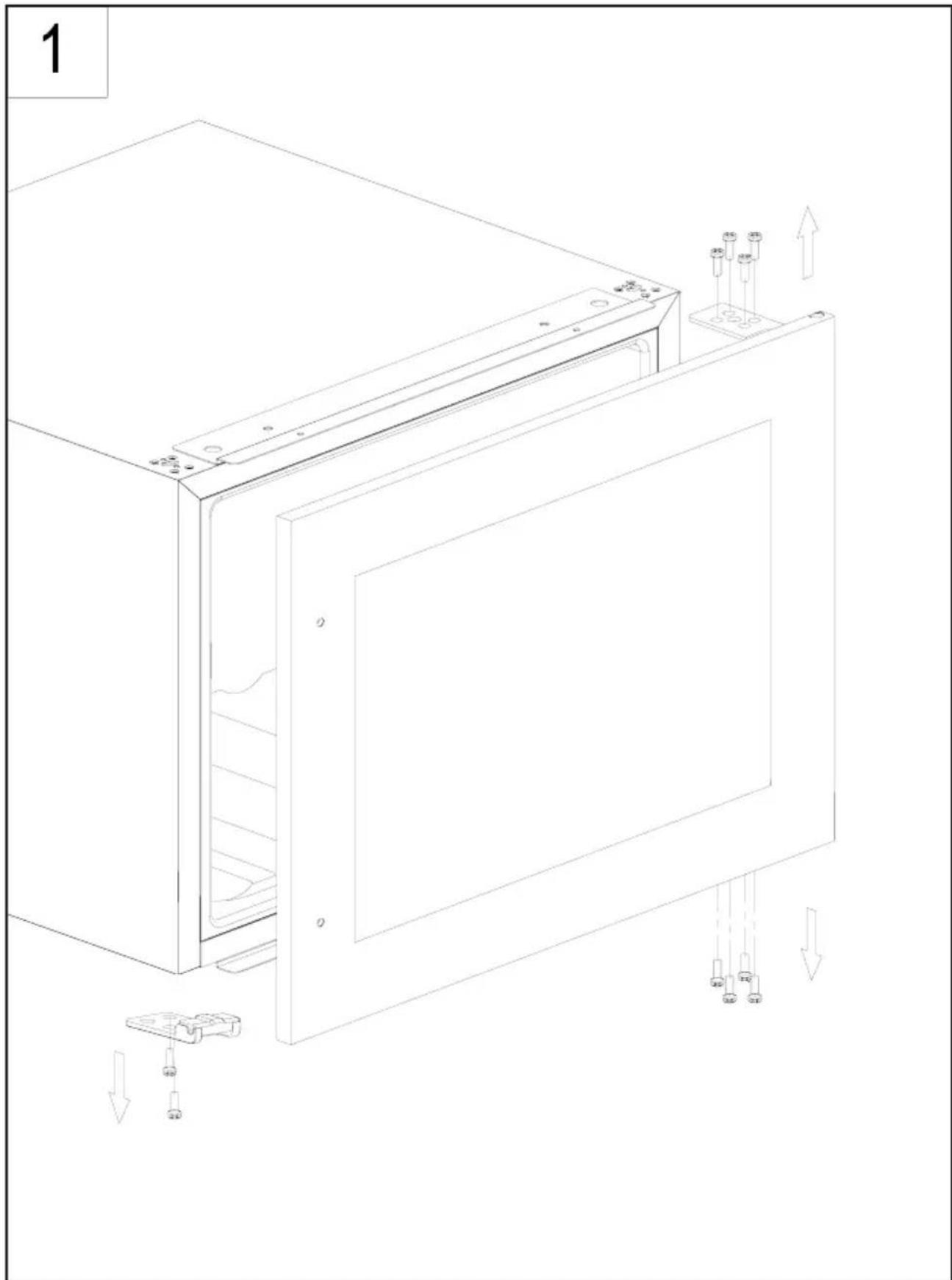 AMICA WK 341 215 S - SR- Regulacija podne lajsne (zavisno od modela) - 5