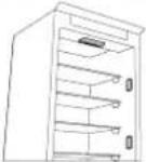 HOTPOINT HABUFZ011 - IJsblokjes\* - 4