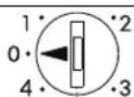 HOTPOINT HABUFZ011 - INTERRUPTOR DO ALARME DE PORTA ABERTA - 1
