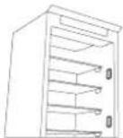 HOTPOINT HABUFZ011 - Cubetti di ghiaccio\* - 2