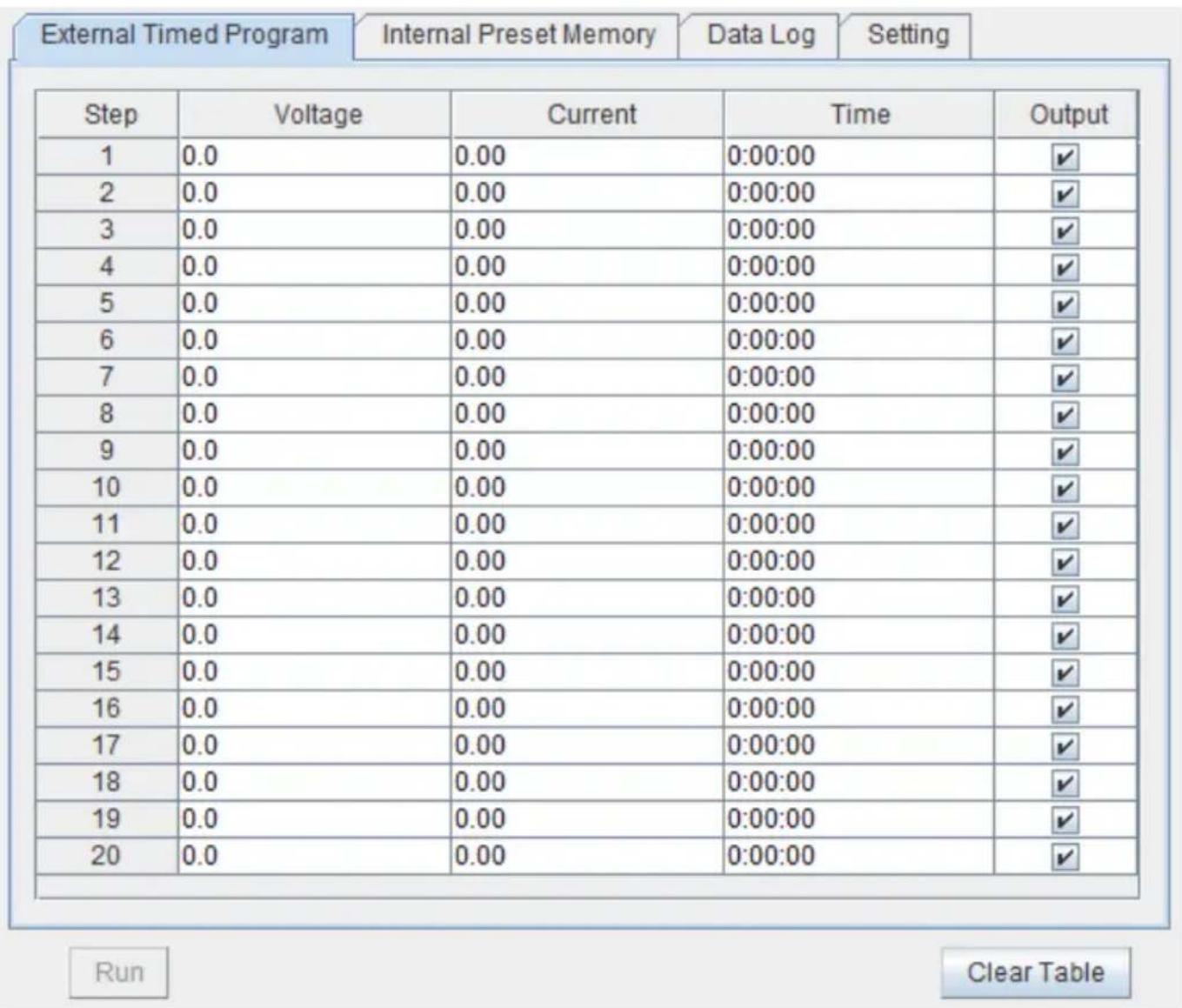 PeakTech 1570 - External Timed Program - 1
