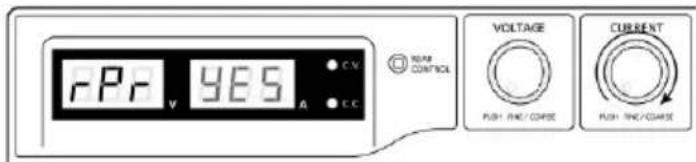 PeakTech 1570 - Procedure à suivre pour ramener l'appareil aux valeurs par défaut - 3
