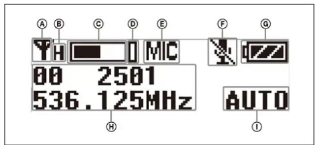 SONY URXP41D - Section d'affichage - 1