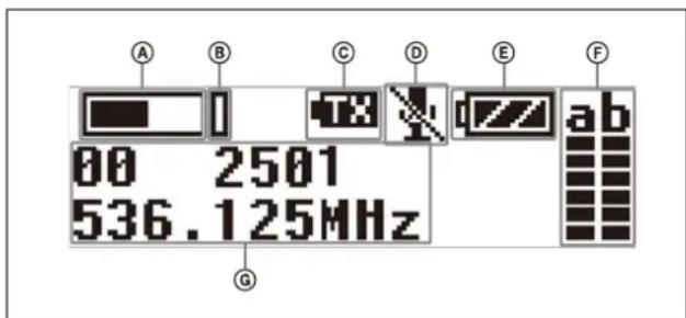 SONY URXP41D - Section d'affichage - 1