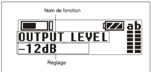 SONY URXP41D - Fonctionnement du menu de base - 1