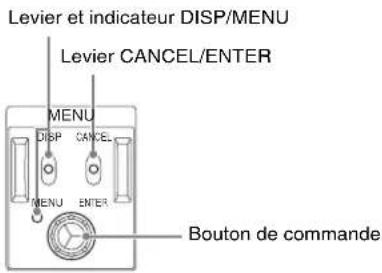 SONY HDRC4000 - Bloc de contrôle MENU - 1