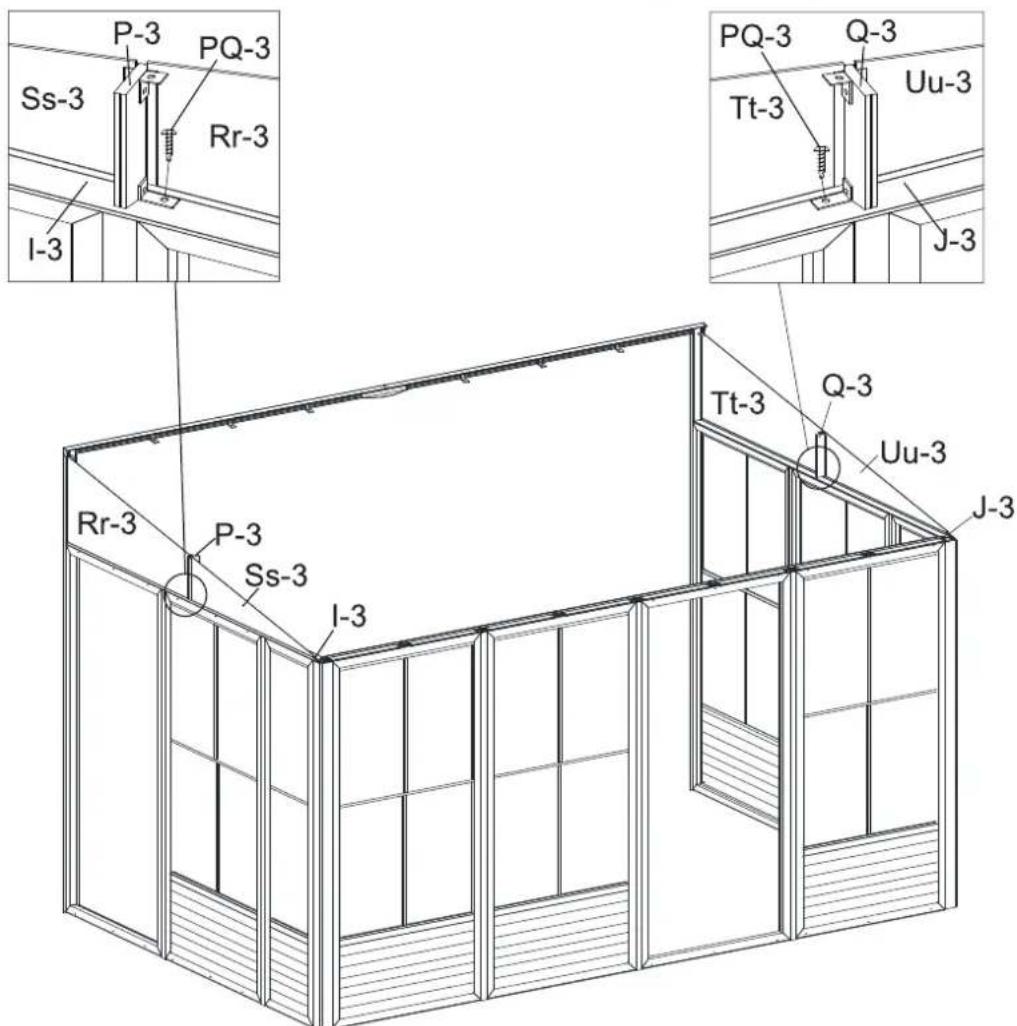 Gazebo Penguin W161012 - Étape 8 - 3