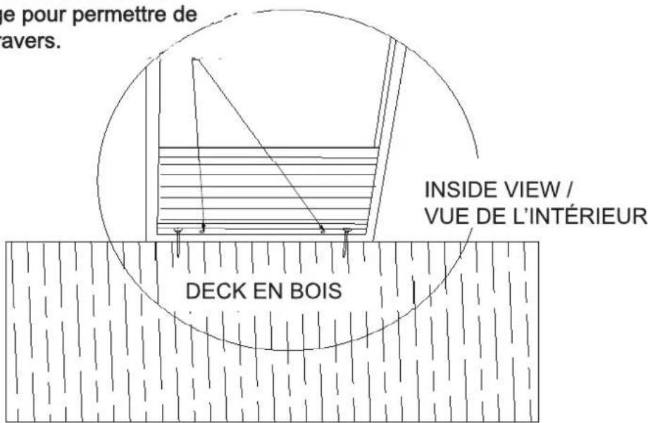 Gazebo Penguin W161012 - Pour Deck en bois: - 1