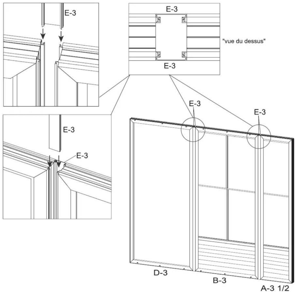 Gazebo Penguin W161012 - Étape 1 - 1